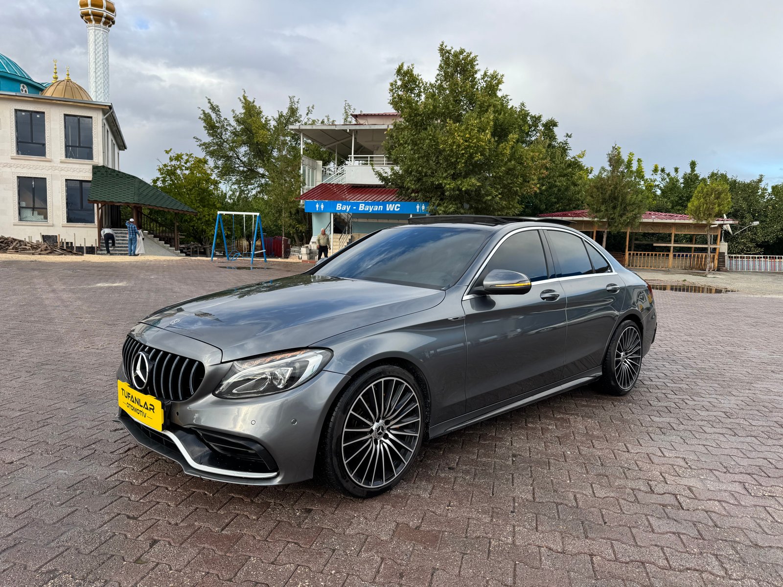 Mercedes-Benz C200d AMG 2018 fotoğraf 3